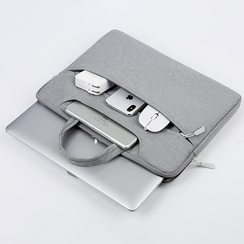 Funda minimalista para portátil de hombre, bolso de viaje