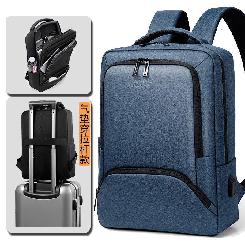 Men’s Waterproof Laptop Travel Backpack Multi Compartment Carry Bag