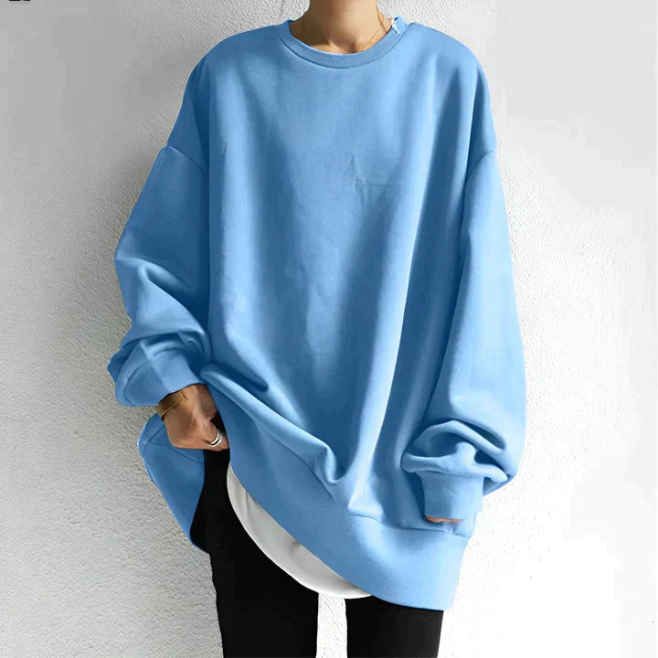 Women’s Plus Size Oversized Knit Jumper – Soft Comfortable Elegant Relaxed Fit Sweater