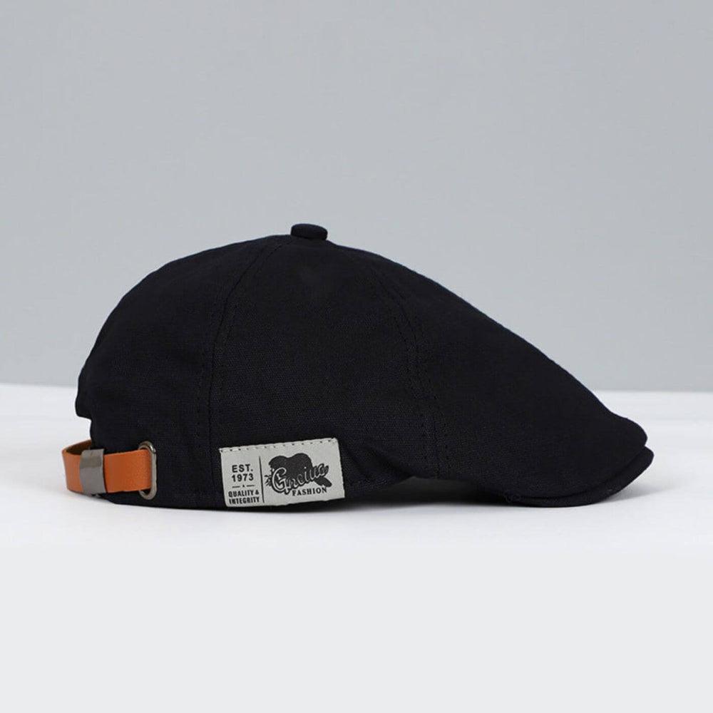Męska bawełniana czapka typu flat cap klasyczny kapelusz newsboy
