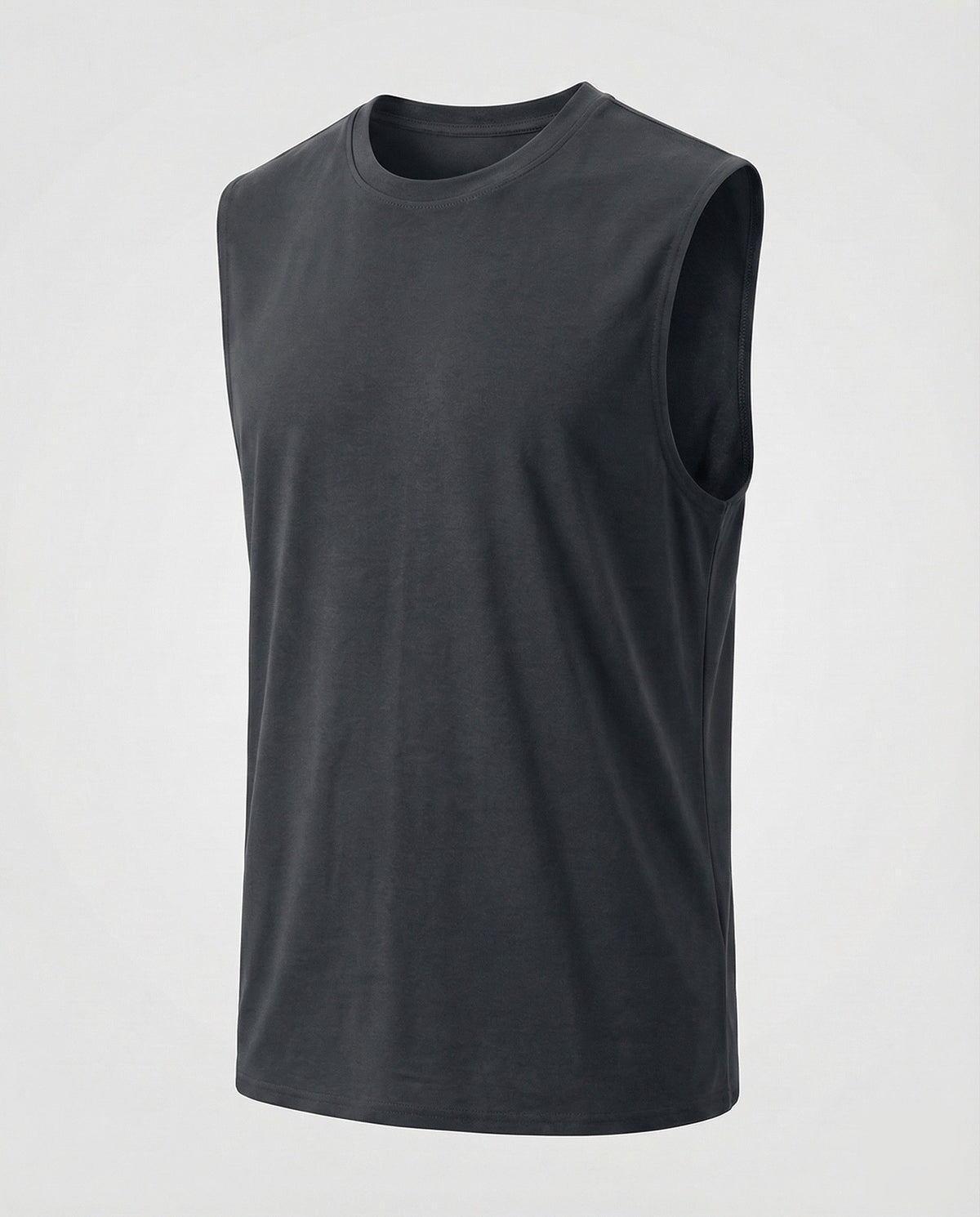 Camiseta de tirantes sin mangas para hombre con cuello redondo - camiseta deportiva casual para el gimnasio y el verano