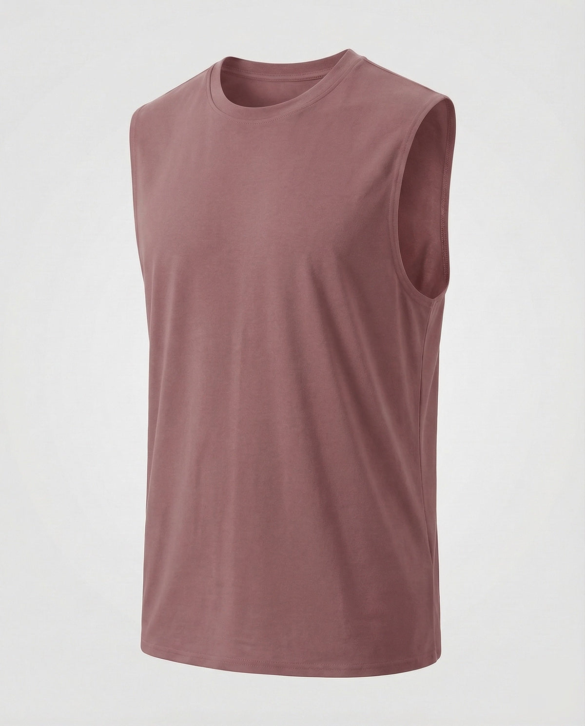Camiseta de tirantes sin mangas para hombre con cuello redondo - camiseta deportiva casual para el gimnasio y el verano