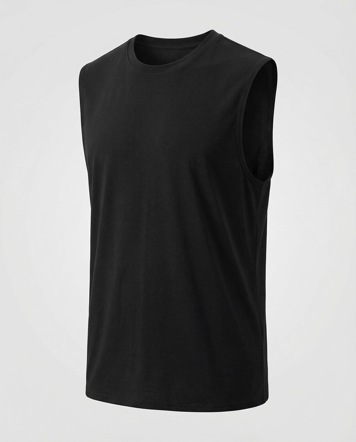 Camiseta de tirantes sin mangas para hombre con cuello redondo - camiseta deportiva casual para el gimnasio y el verano