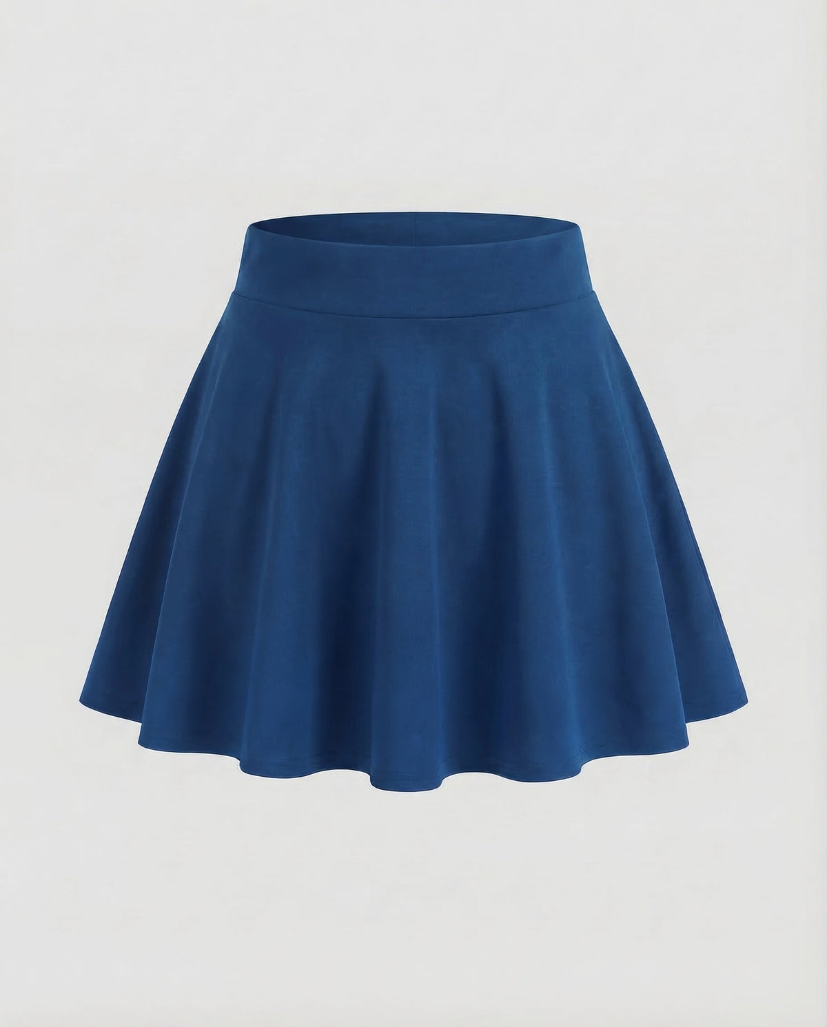 Women’s High Waisted A-Line Mini Skirt with Flared Skater Silhouette – Preppy Style for Casual Days and Weekend Outfits