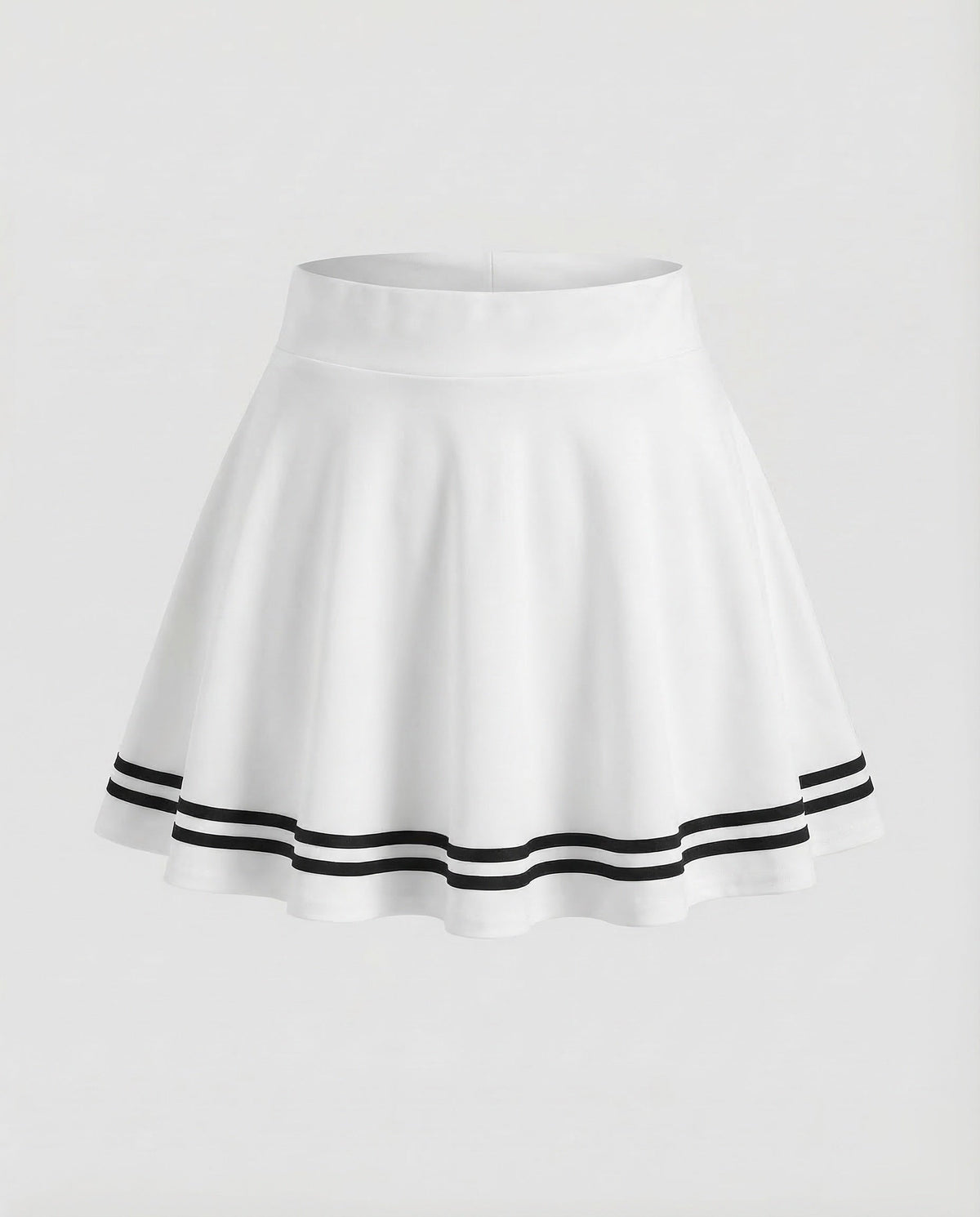 Women’s High Waisted A-Line Mini Skirt with Flared Skater Silhouette – Preppy Style for Casual Days and Weekend Outfits