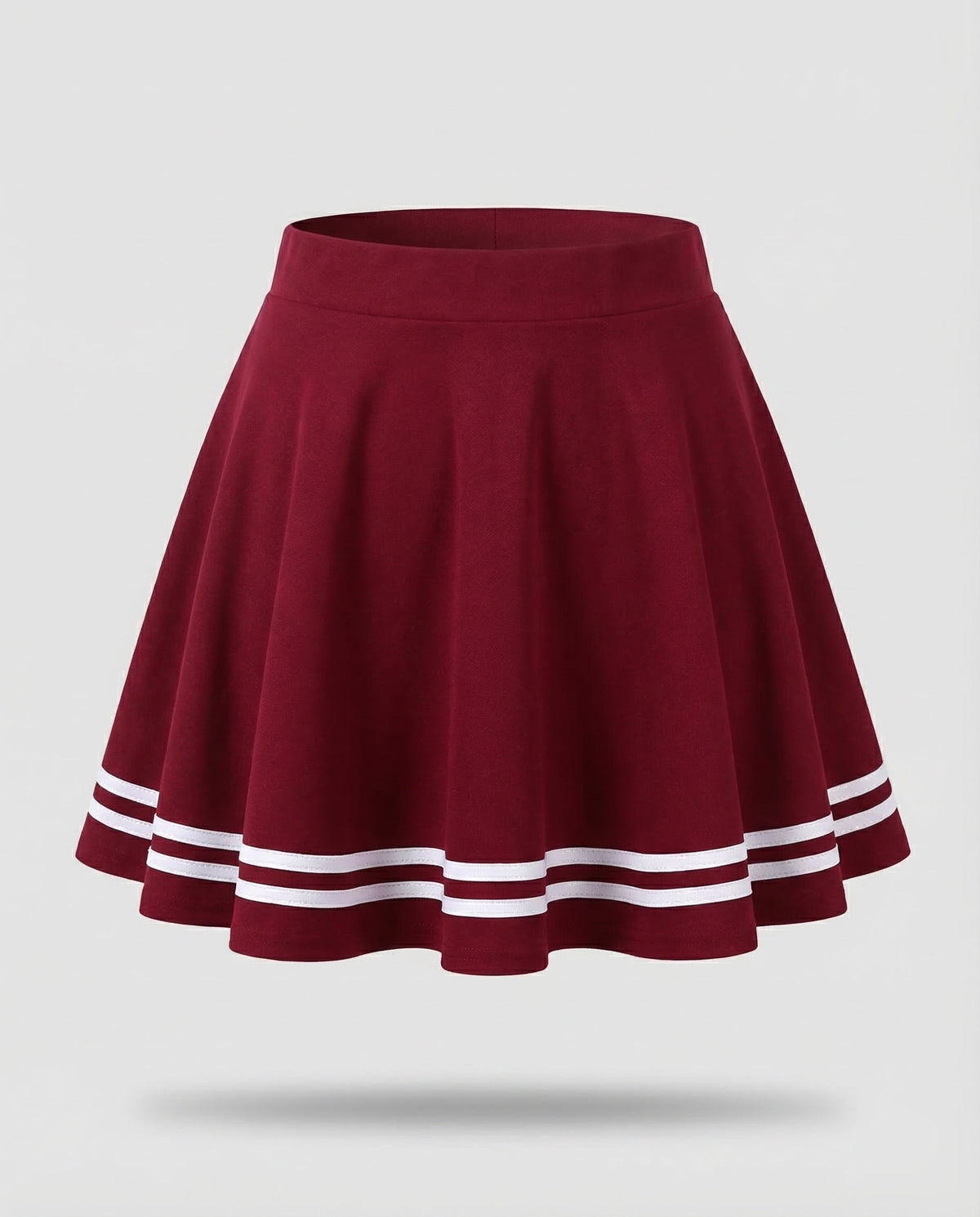Women’s High Waisted A-Line Mini Skirt with Flared Skater Silhouette – Preppy Style for Casual Days and Weekend Outfits