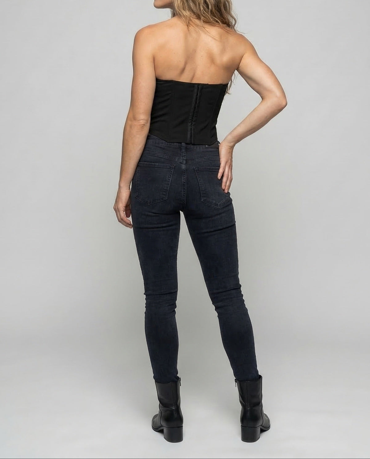 Trägerloses Korsett-Bustier-Top für Damen mit herzförmigem Ausschnitt – formendes, tailliertes Oberteil für Abendveranstaltungen und Partys