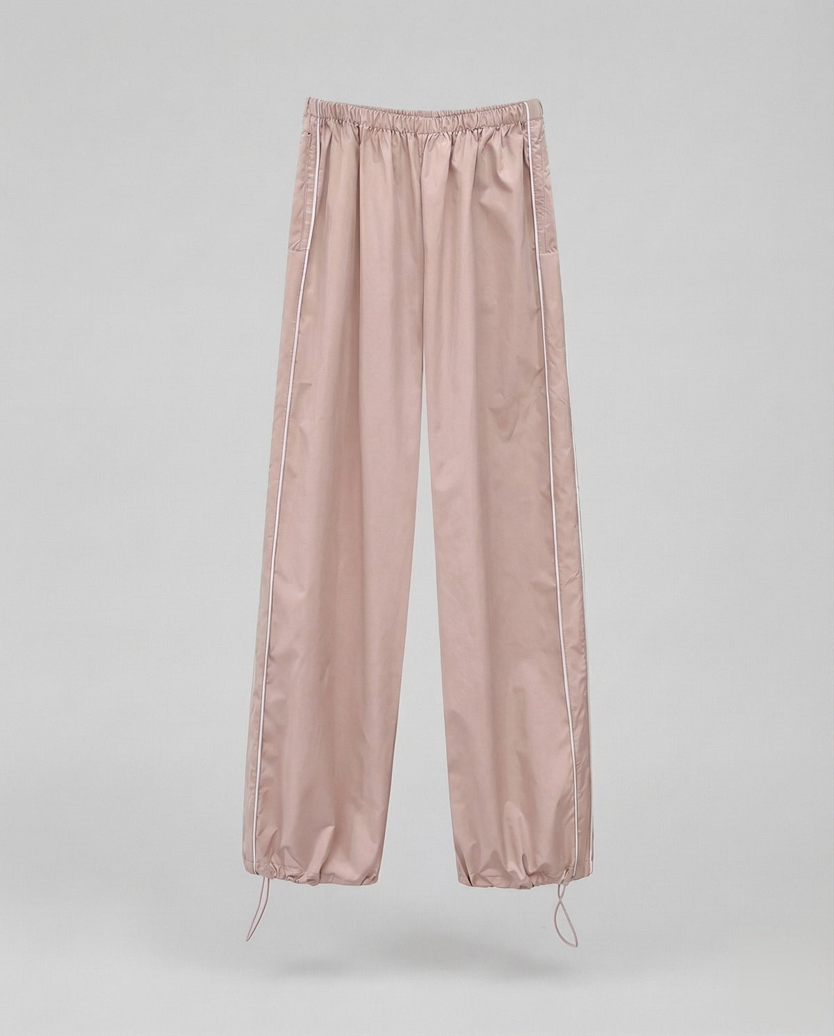Damestrainingsbroeken met wijde pijpen, elastische tailleband en biezen aan de zijkant – comfortabele stijl in volledige lengte voor reizen en alledaagse casual outfits