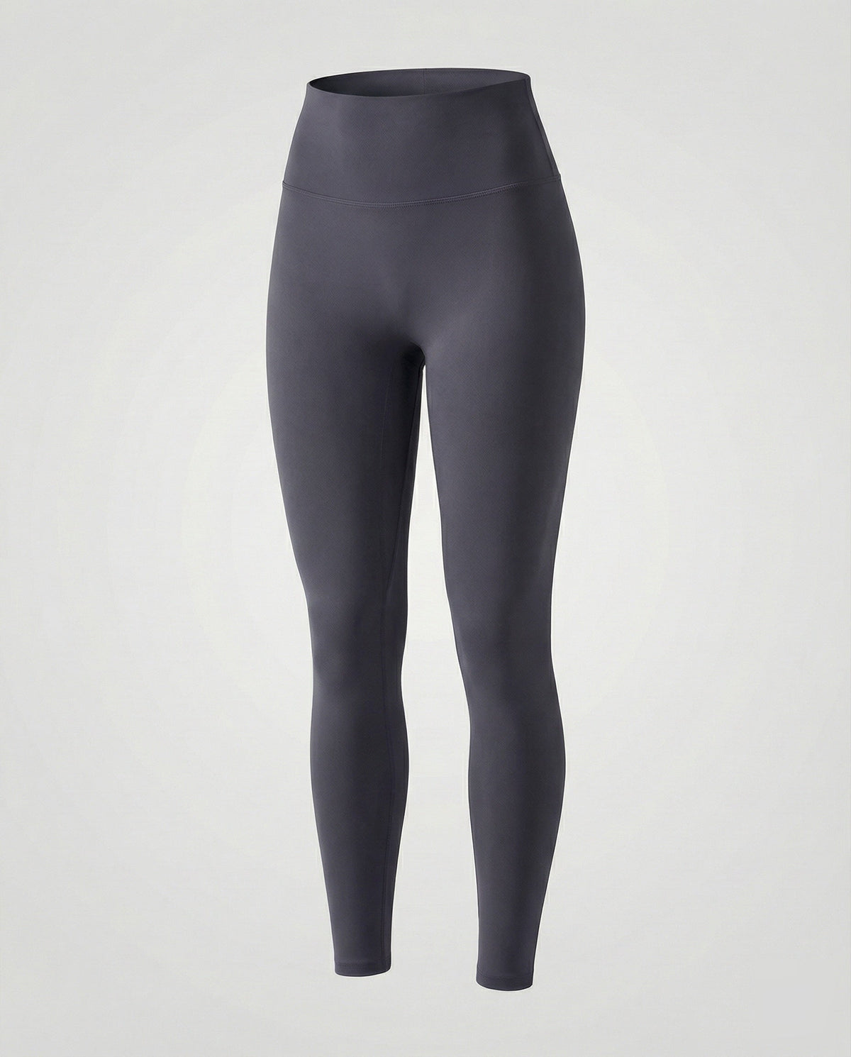 Leggings de cintura subida para mulher, com cós liso e comprimento até ao tornozelo - Estilo simples para usar em camadas no dia a dia