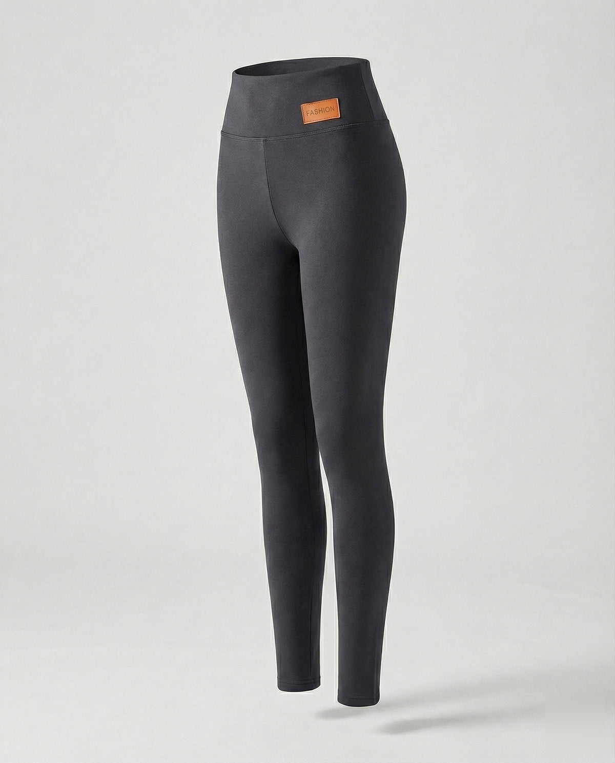 Forede leggings med høj talje og for samt bred linning – slank model i ankellængde til lag-på-lag i koldt vejr