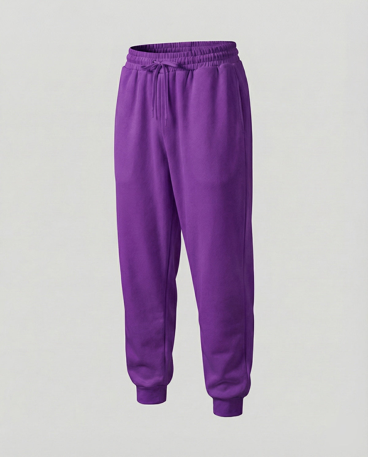Jogger da uomo con risvolto, vita con coulisse e tasche – Pantaloni sportivi affusolati e casual, per viaggi e weekend all’insegna del relax