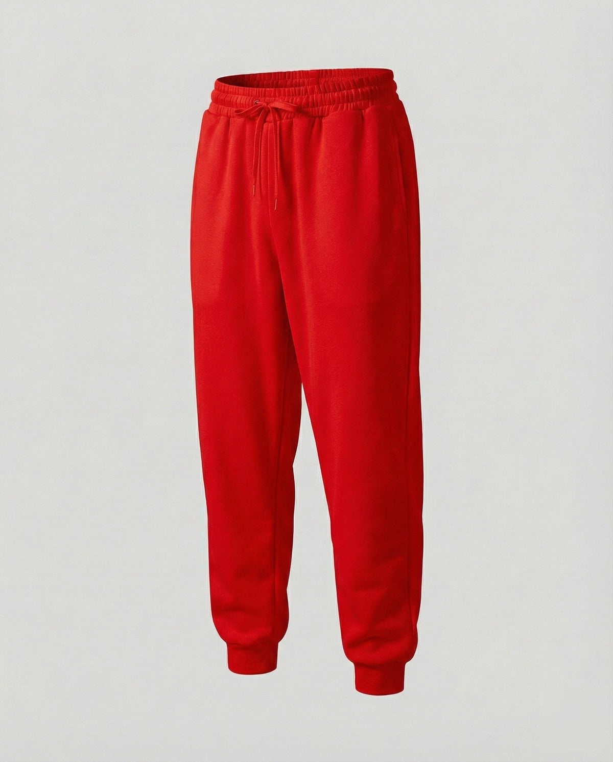 Jogger da uomo con risvolto, vita con coulisse e tasche – Pantaloni sportivi affusolati e casual, per viaggi e weekend all’insegna del relax