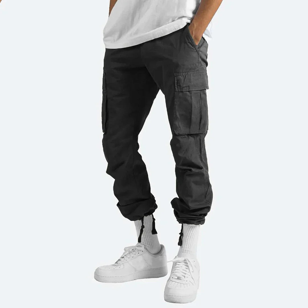 Men’s Cargo Trousers Multi Pocket Utility Outdoor Pants