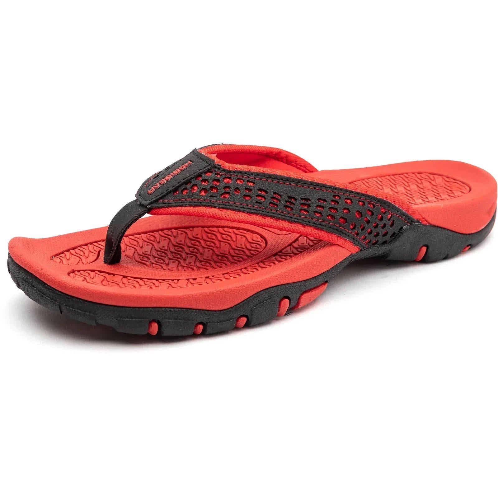 Men’s Outdoor Flip-Flops Cushioned Textured Summer Sandals