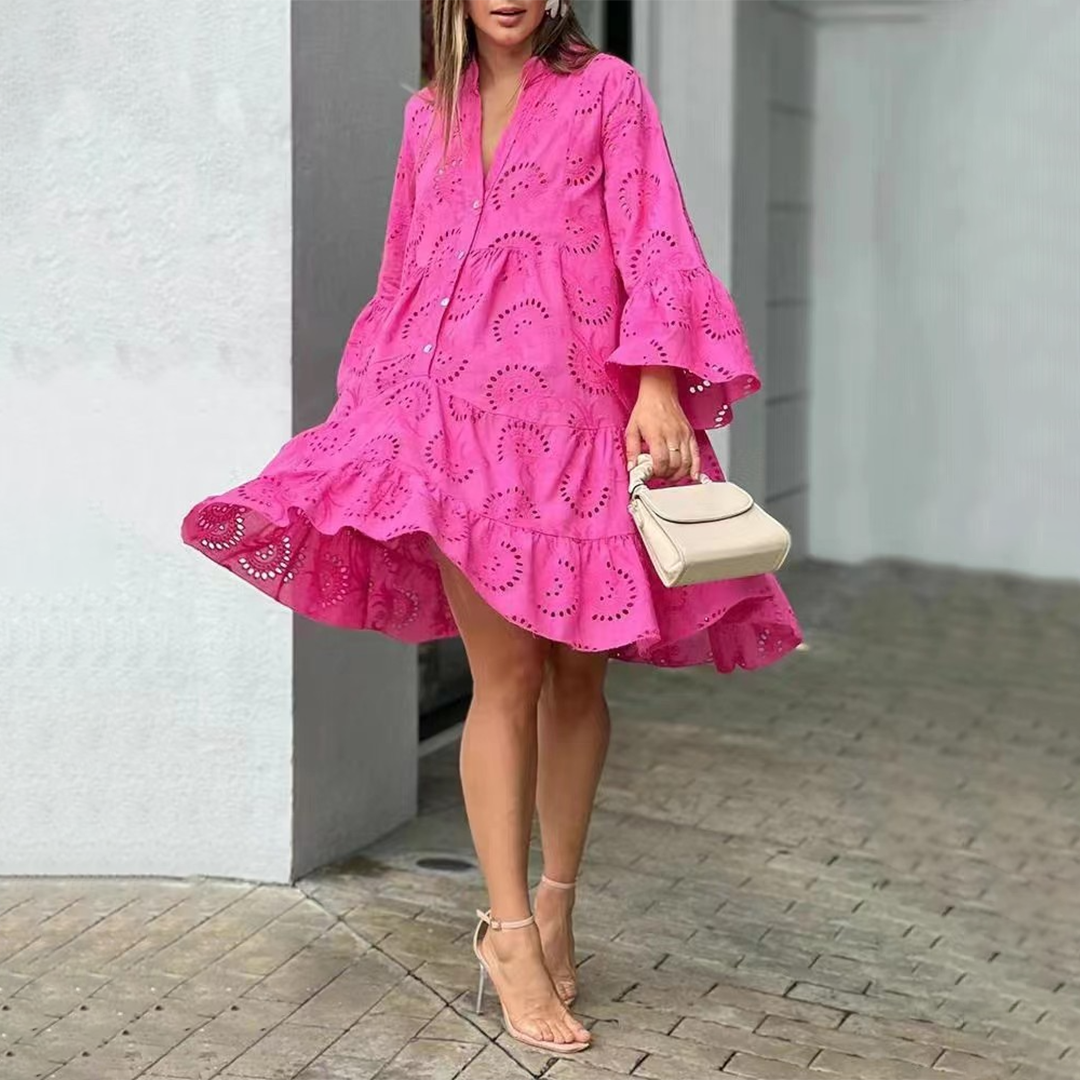 Women’s Summer Dress – Lightweight Breathable Comfortable Stylish Flowy Everyday Holiday Fit
