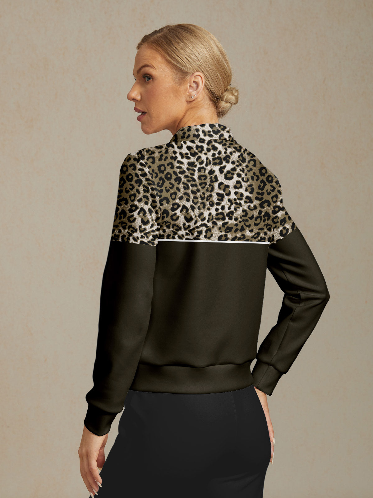 Savanna Motion cipzáras pulóver golfhoz – Szélálló, rugalmas kialakítás lélegző kényelemmel