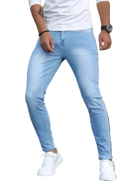 Men’s Stretch Skinny Jeans – Sleek Fitted Denim for Everyday Casual Wear