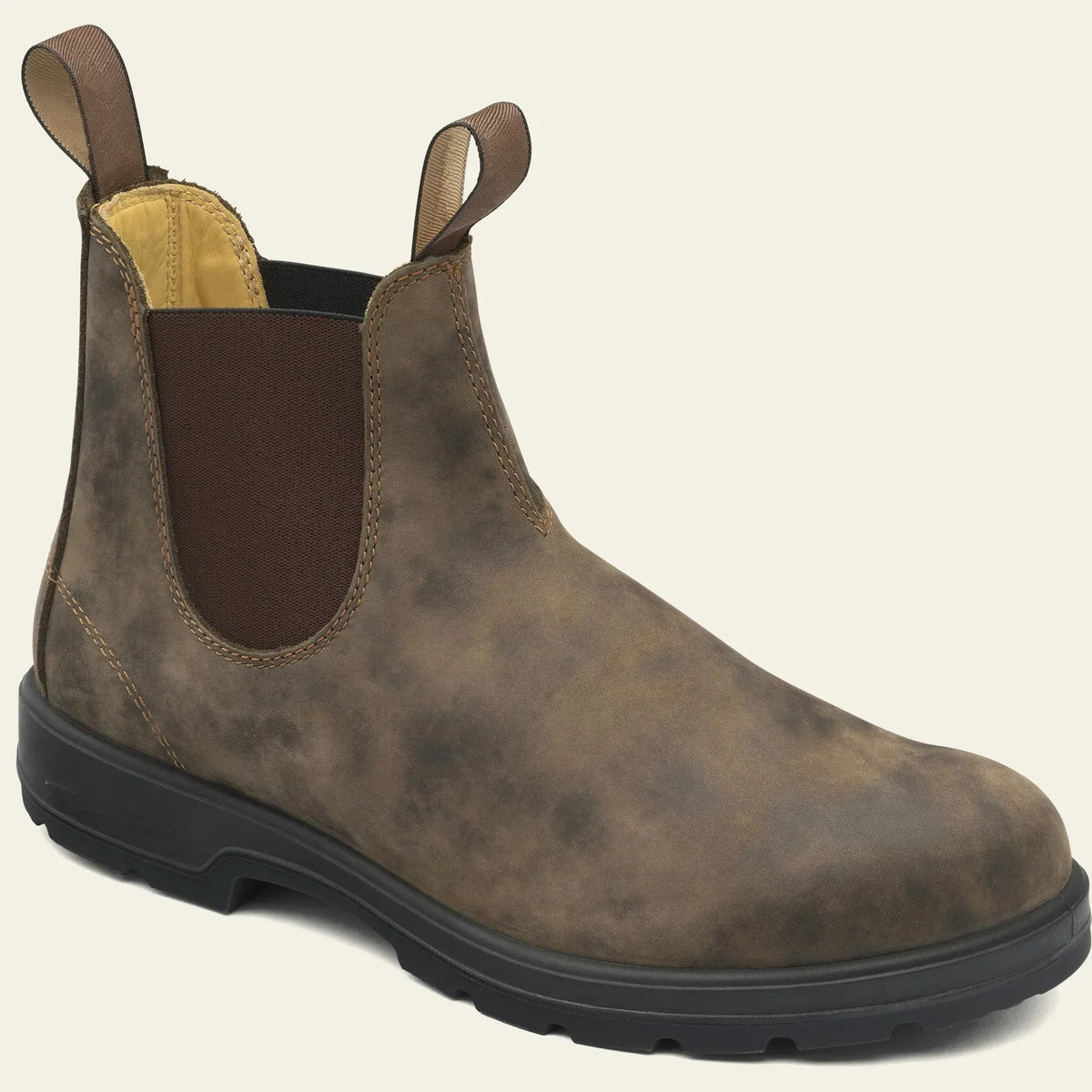 Men’s Leather Chelsea Boots – Anti-Slip Outdoor Ankle Boots for Winter Wear