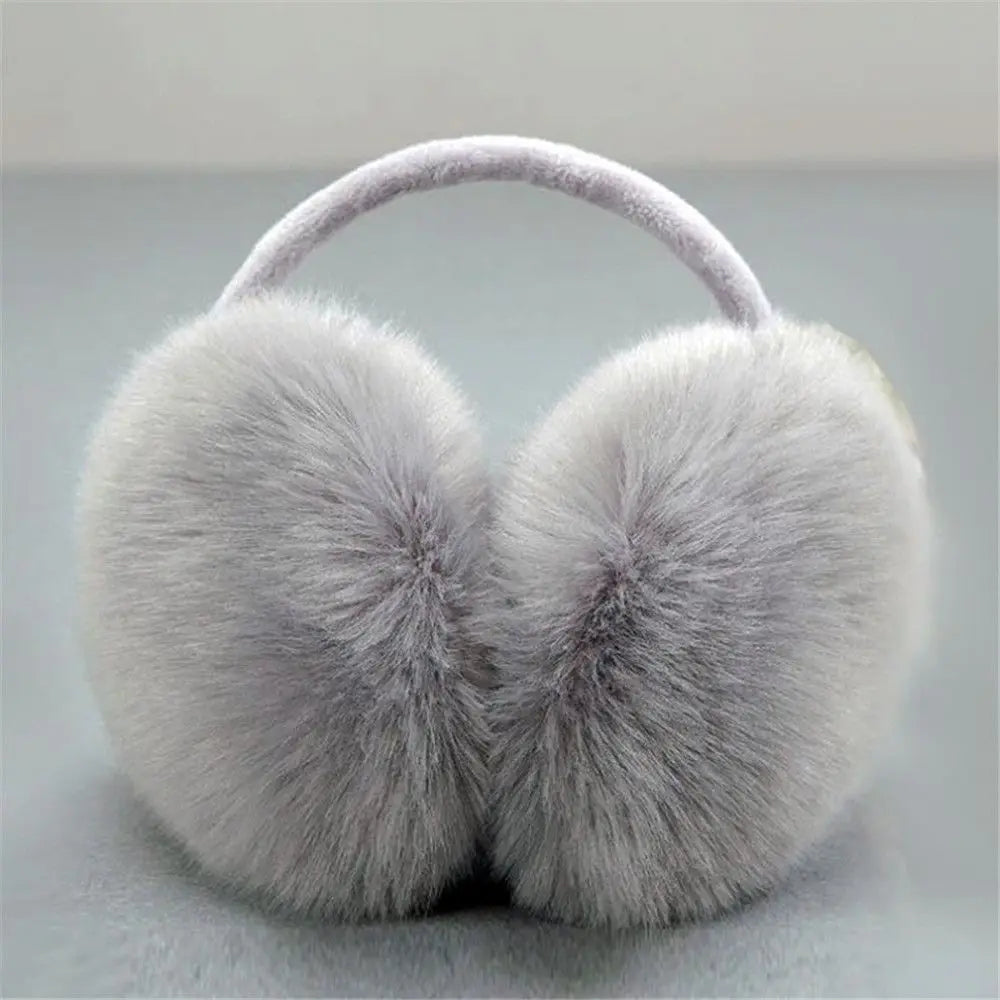 Women’s Padded Plush Earmuffs – Soft Thermal Headband for Winter Travel and Everyday Outdoor Wear