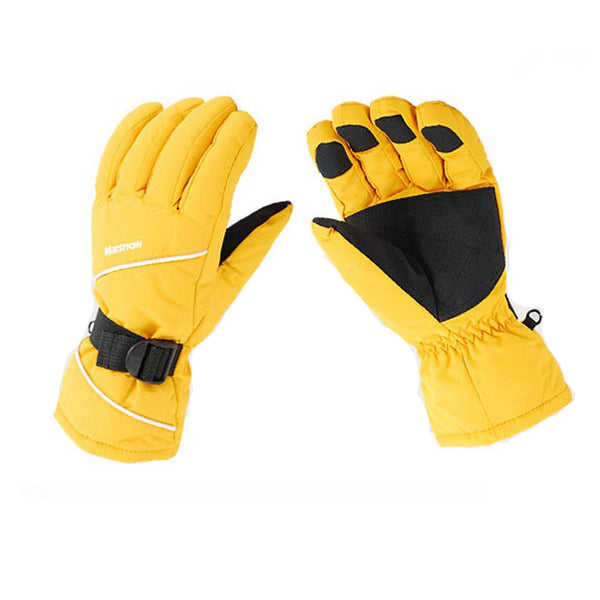 Gants de ski isolants imperméables pour homme - coupe-vent, antidérapants, pour le cyclisme hivernal et le snowboard