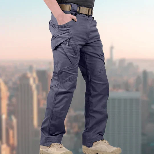 Herren-Cargohose im taktischen Stil – wasserabweisende Outdoor-Hose mit mehreren Taschen