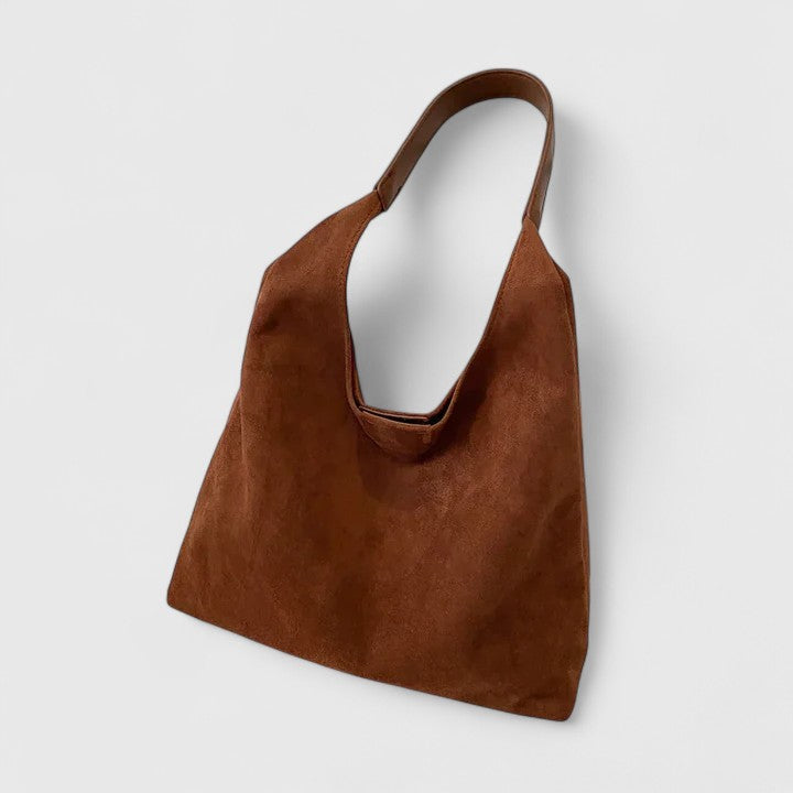 Geantă de umăr lejeră pentru femei – stil minimalist, tip hobo, pentru fiecare zi