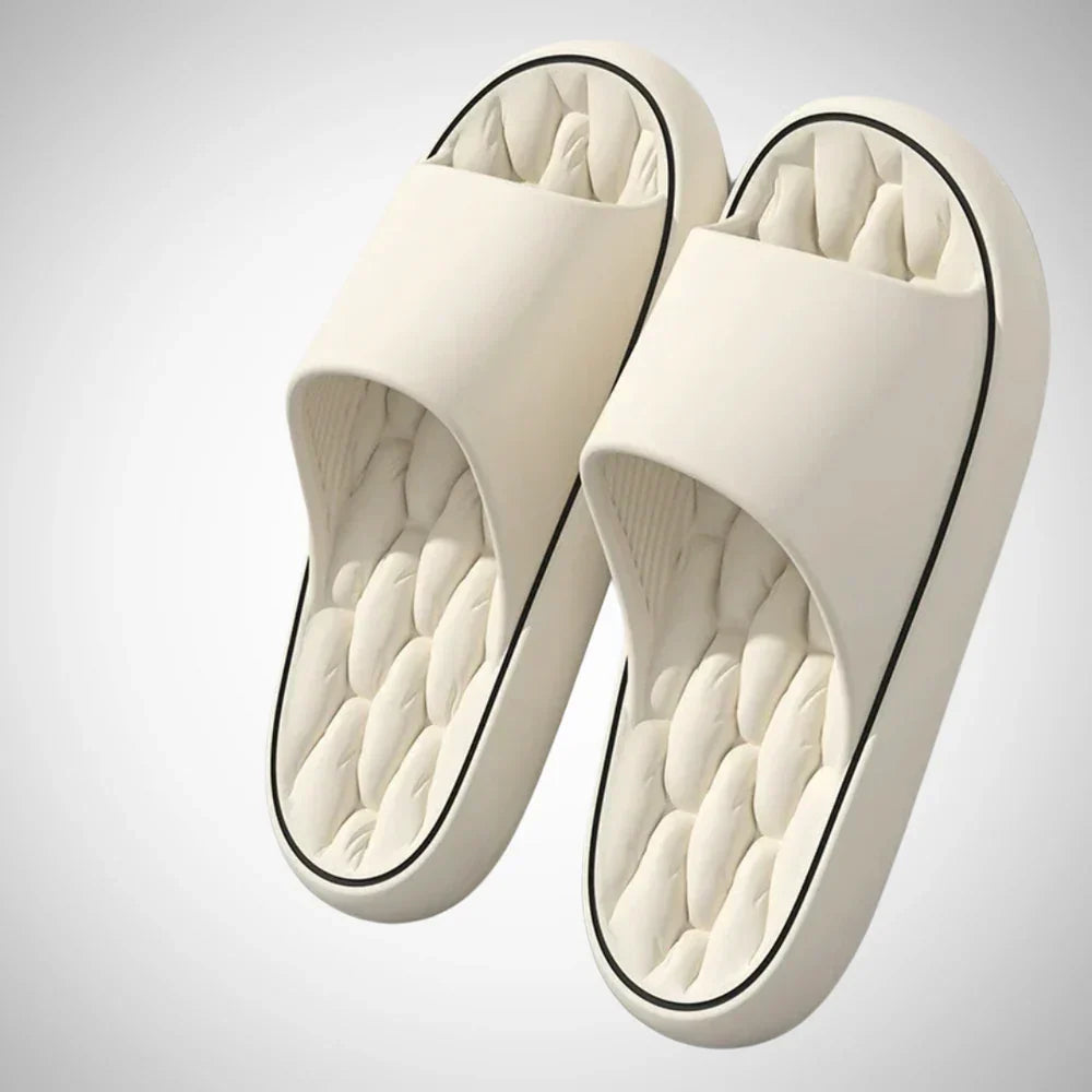 Zapatillas deslizantes de confort para recuperación acolchadas para hombre
