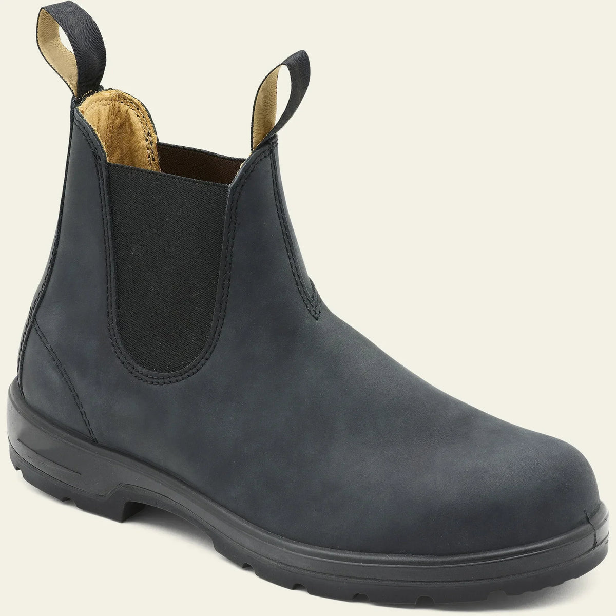 Men’s Leather Chelsea Boots – Anti-Slip Outdoor Ankle Boots for Winter Wear