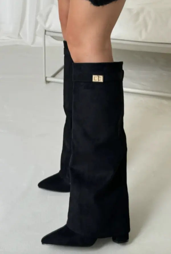 Veloura Women’s Elegant Tall Boots with Refined Silhouette and All-Day Comfort