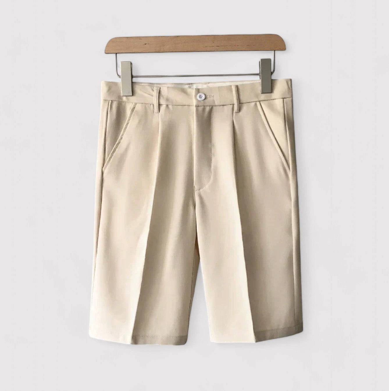 Men’s Tailored Chino Shorts – Smart Casual Summer Trousers for Refined Everyday Wear