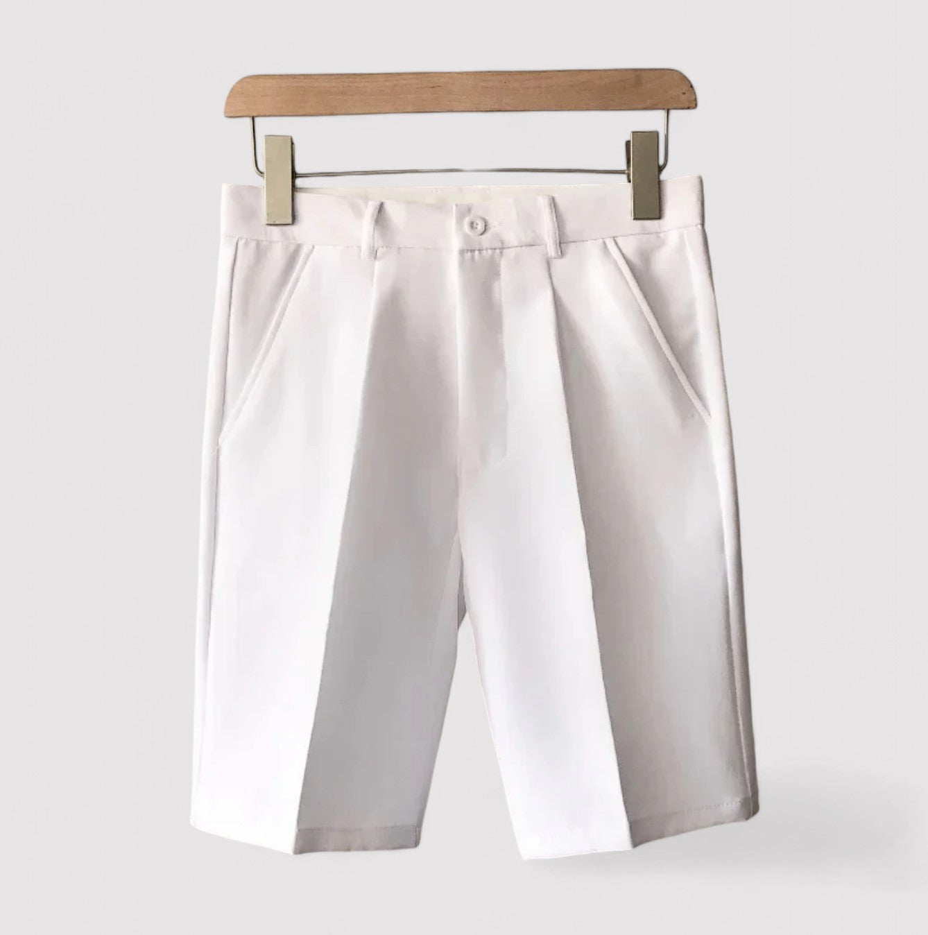 Men’s Tailored Chino Shorts – Smart Casual Summer Trousers for Refined Everyday Wear