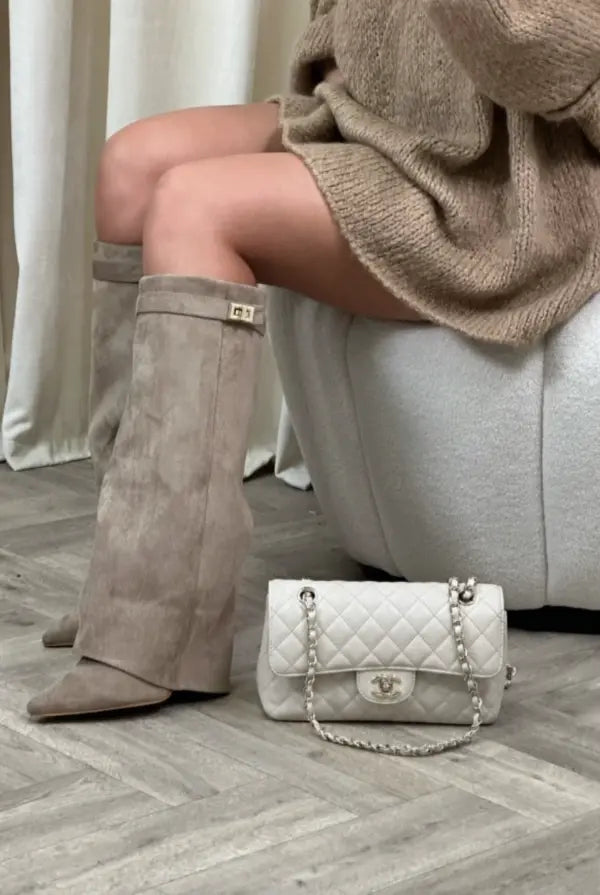 Veloura Women’s Elegant Tall Boots with Refined Silhouette and All-Day Comfort