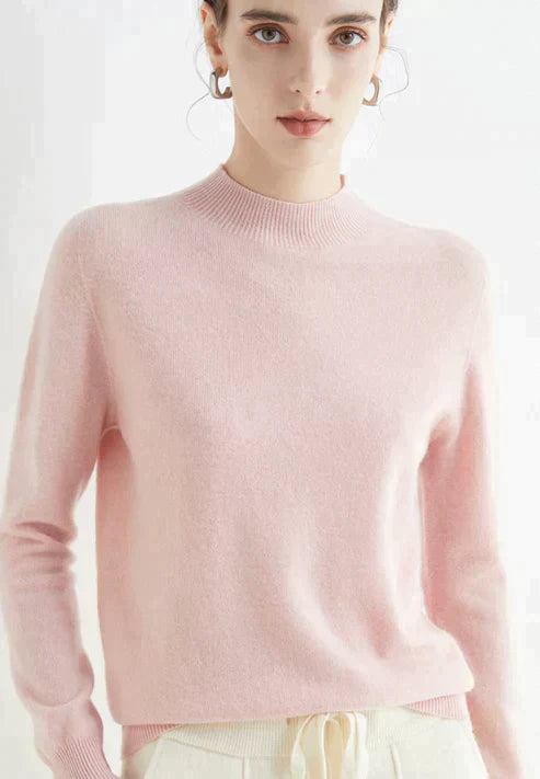 Women’s Casual Knit Sweater for Autumn and Winter Warm Stylish Jumper for Everyday Wear