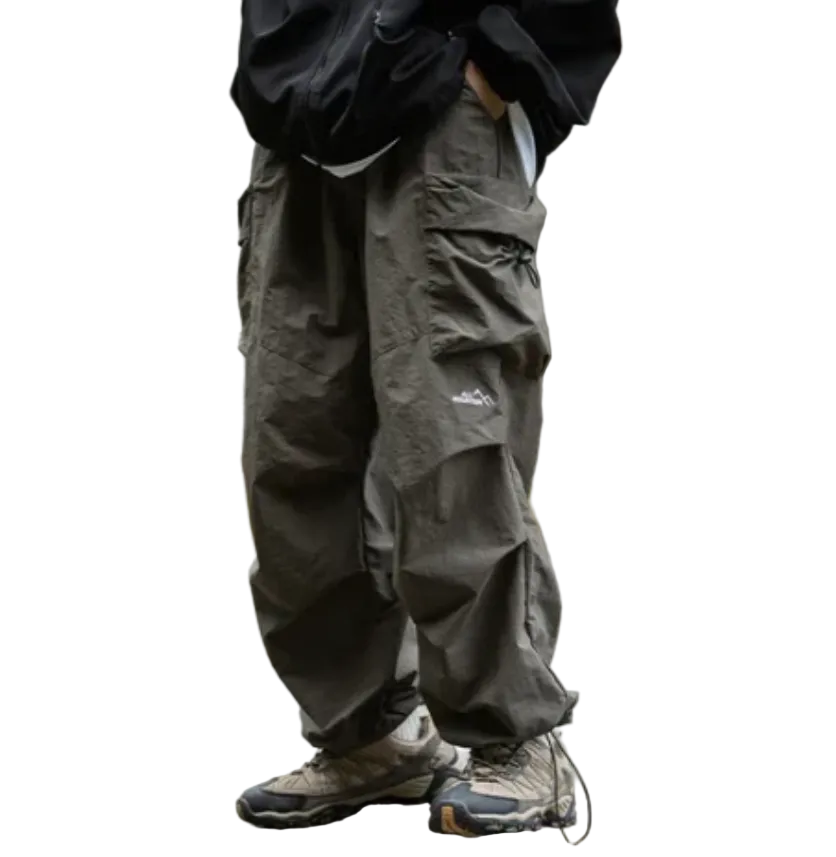 Men’s Waterproof Cargo Trousers – Relaxed Multi-Pocket Pants for Outdoor Adventures