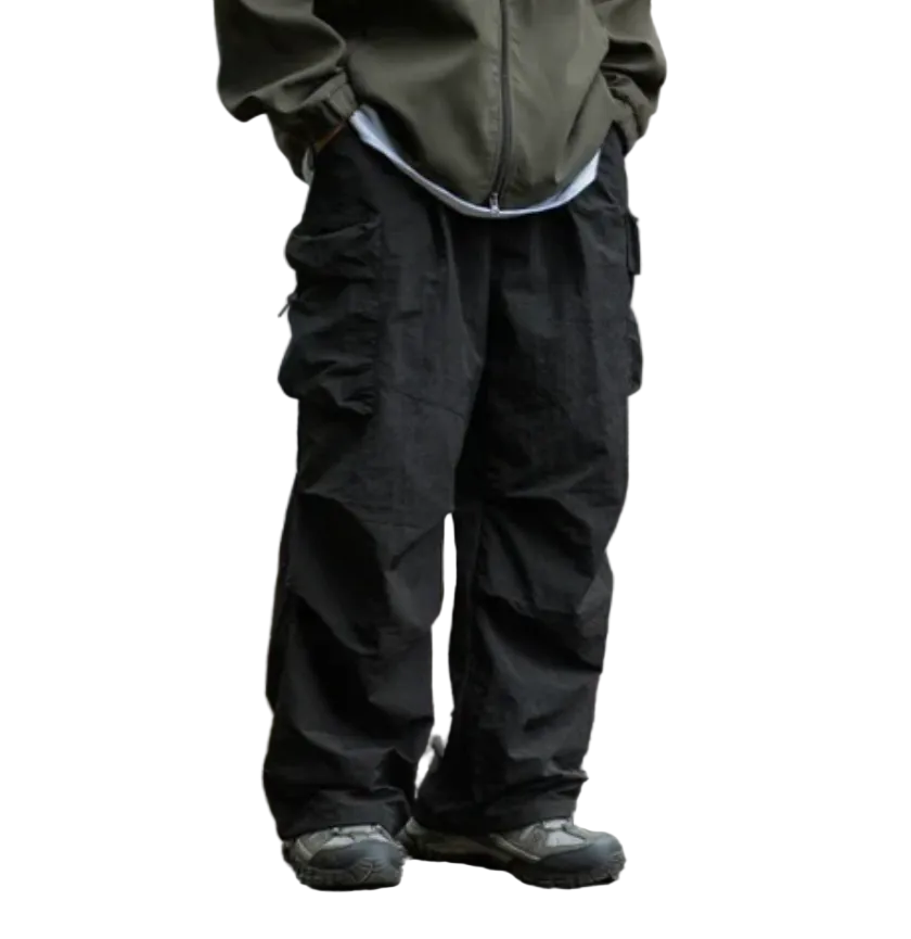 Men’s Waterproof Cargo Trousers – Relaxed Multi-Pocket Pants for Outdoor Adventures