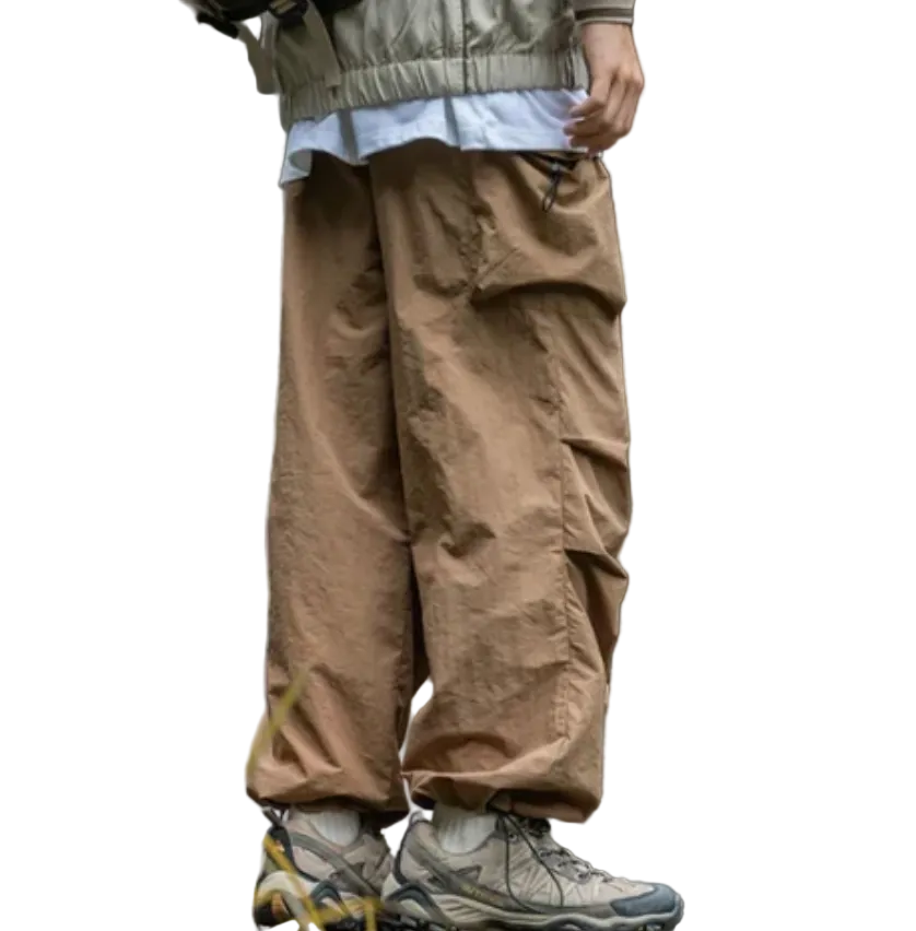 Men’s Waterproof Cargo Trousers – Relaxed Multi-Pocket Pants for Outdoor Adventures
