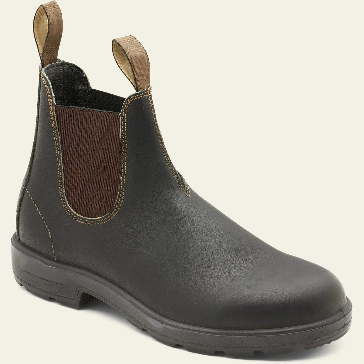 Men’s Leather Chelsea Boots – Anti-Slip Outdoor Ankle Boots for Winter Wear