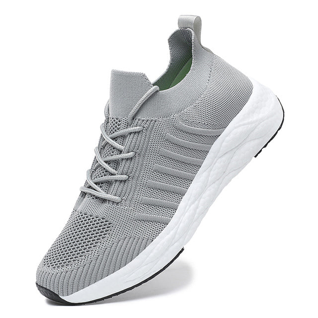 Zapatillas deportivas transpirables para hombre – Calzado casual atlético ligero, cómodo, flexible y acolchado