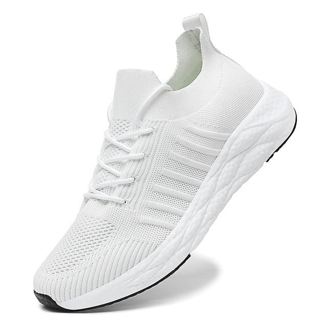 Men’s Breathable Sport Trainers – Lightweight Comfortable Flexible Cushioned Casual Athletic Footwear