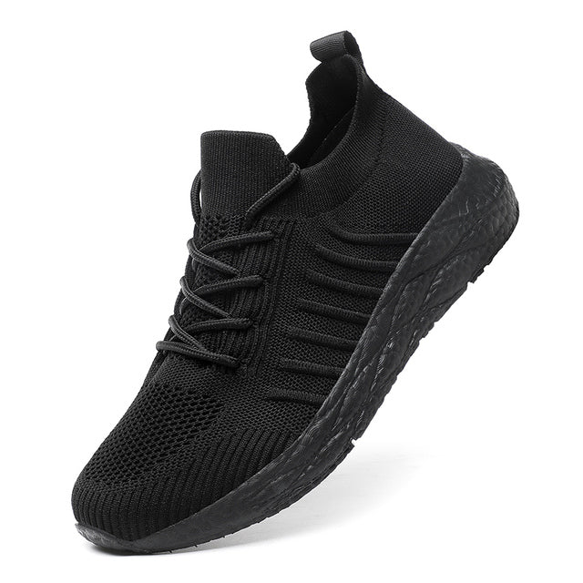 Men’s Breathable Sport Trainers – Lightweight Comfortable Flexible Cushioned Casual Athletic Footwear