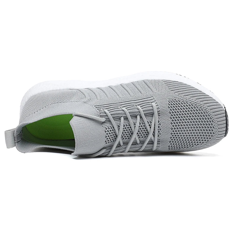 Zapatillas deportivas transpirables para hombre – Calzado casual atlético ligero, cómodo, flexible y acolchado