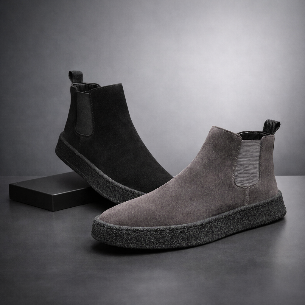 Men’s Chelsea Boots – Stylish Slip On Leather Footwear Comfortable Durable Everyday Smart Casual Shoes