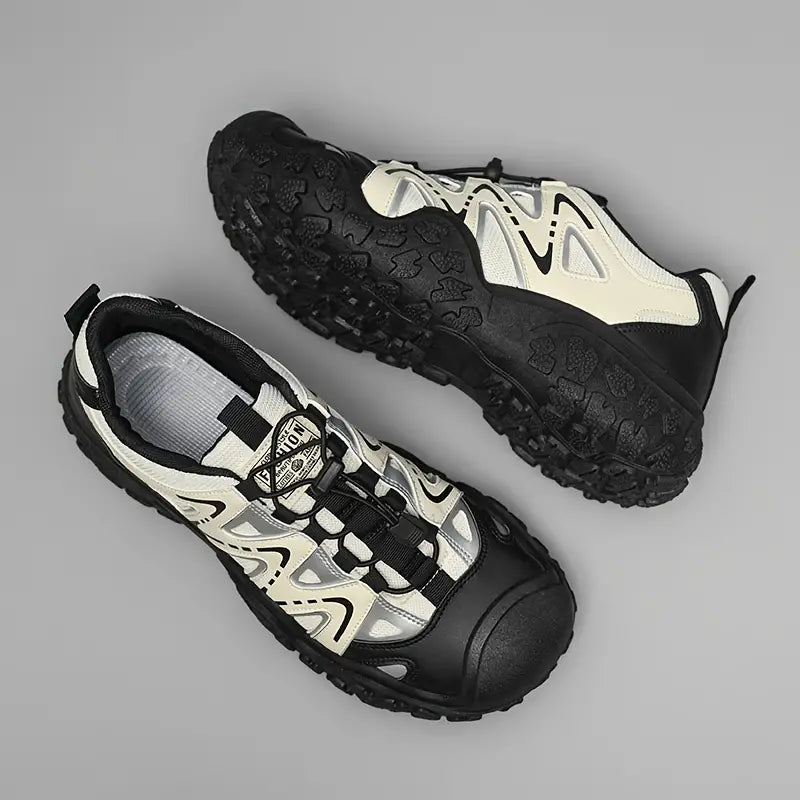 Zapatillas ortopédicas masculinas gruesas para caminar, transpirables, cómodas para el verano, con suela antideslizante y soporte