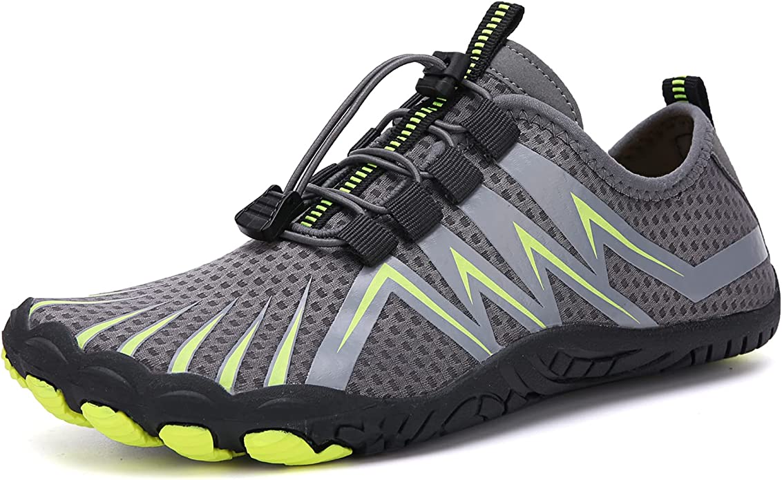 Zapatos descalzos para hombre, ajuste ancho, suela flexible, ligeros, transpirables, calzado natural para caminar