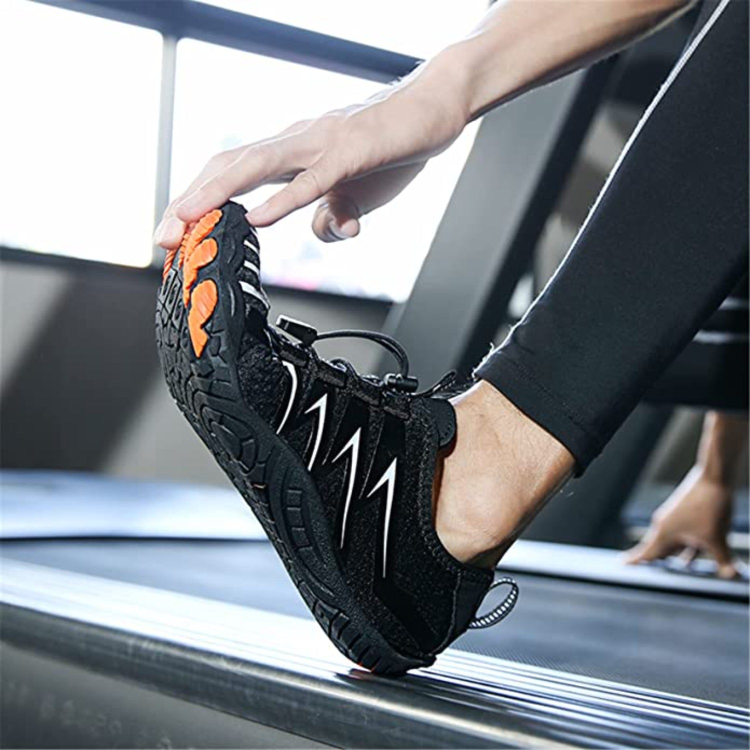 Zapatos descalzos para hombre, ajuste ancho, suela flexible, ligeros, transpirables, calzado natural para caminar