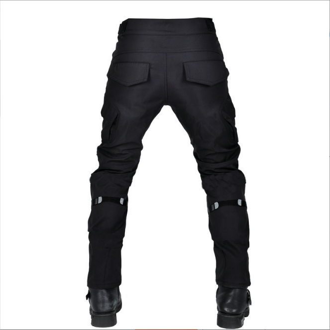 Men’s Reinforced Motorcycle Trousers – Multi-Pocket Riding Pants for Everyday Road Wear