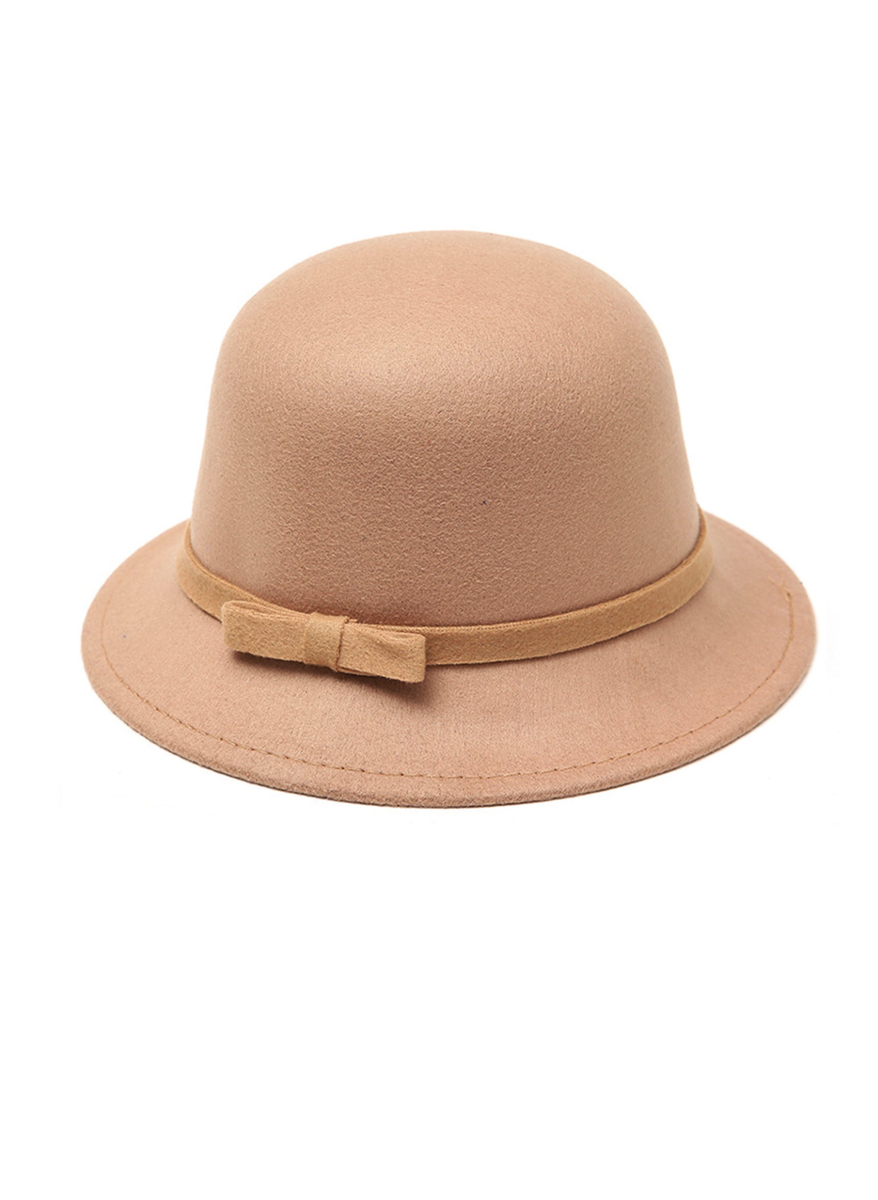 Dámský vintage klobouk cloche s mašlí