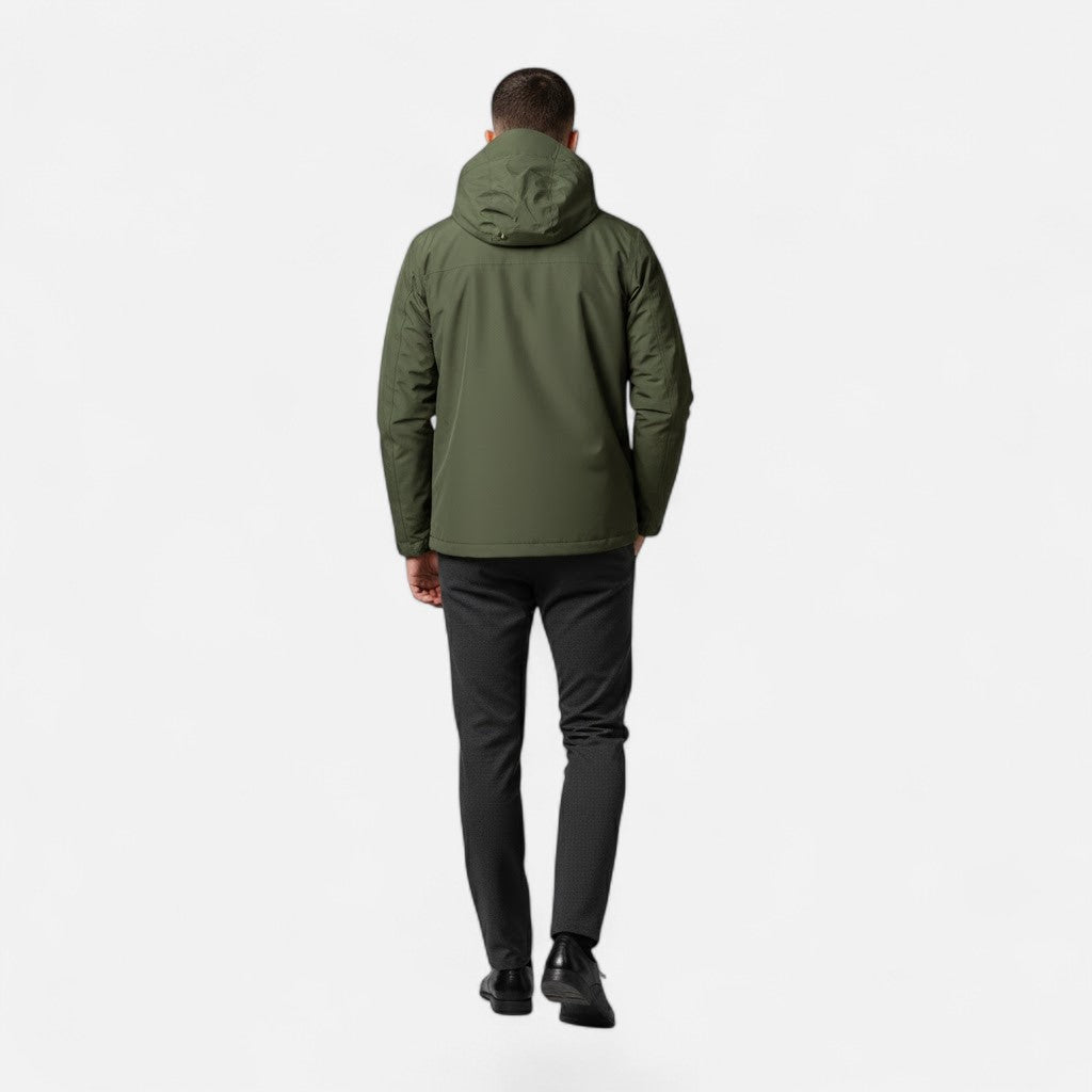 Valmonti | Men’s Hooded Loose-Fit Casual Jacket