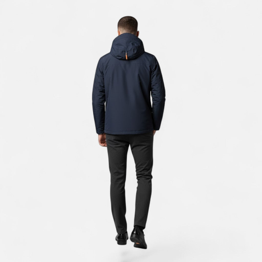 Valmonti | Men’s Hooded Loose-Fit Casual Jacket