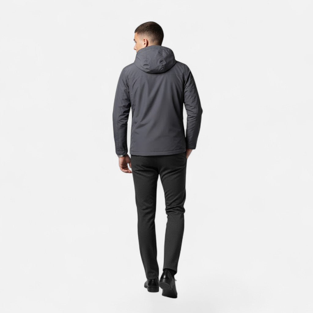 Valmonti | Men’s Hooded Loose-Fit Casual Jacket